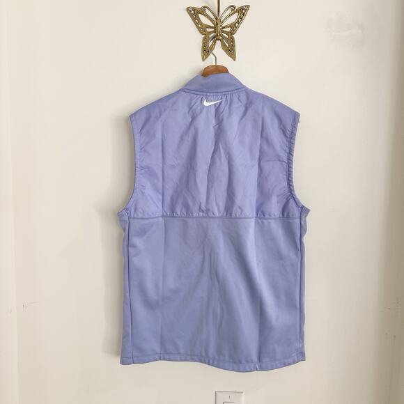 Nike Lavender Full Zip Therma-Fit Golf Vest Size Large 2-4984 - Picture 4 of 4